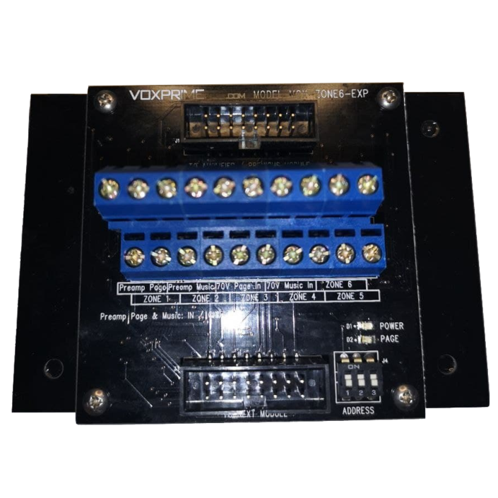 6 Paging Zones Expansion Module