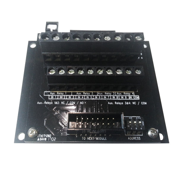 4 Relay Contacts / 9 Trigger Inputs Module