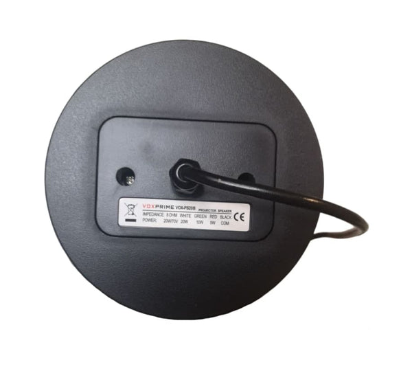 6.5” Full Range Multitap Indoor/Outdoor Projector Speaker – 70V
